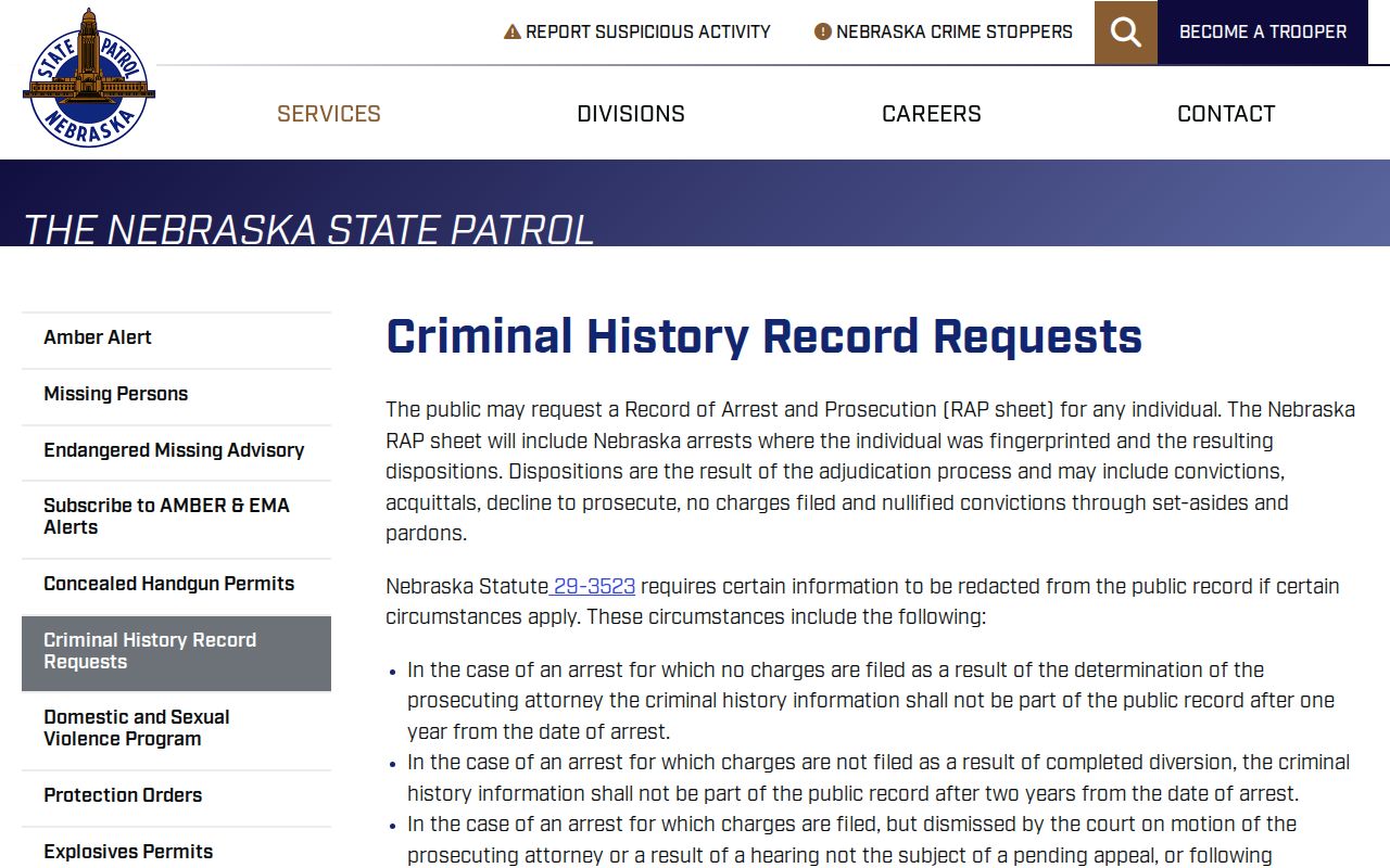 Kimball County municipal warrant records access reference