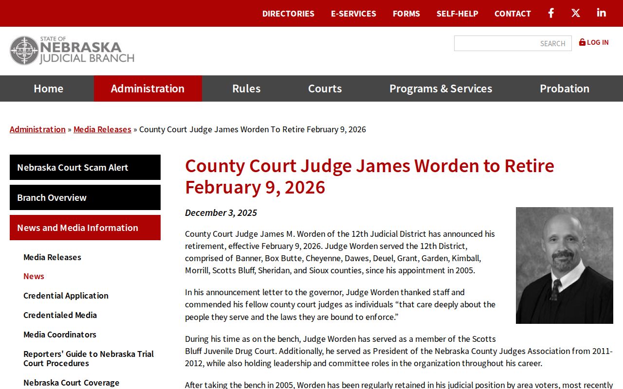 Kimball County outstanding warrants court transition information